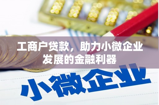 北投工商户贷款，助力小微企业发展的金融利器