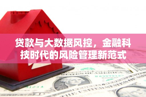 北投贷款与大数据风控，金融科技时代的风险管理新范式
