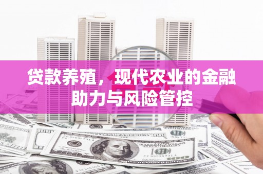 北投贷款养殖，现代农业的金融助力与风险管控