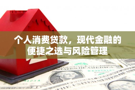 北投个人消费贷款，现代金融的便捷之选与风险管理
