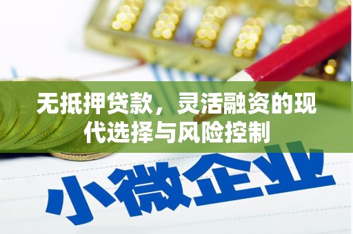 北投无抵押贷款，灵活融资的现代选择与风险控制