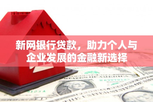北投新网银行贷款，助力个人与企业发展的金融新选择