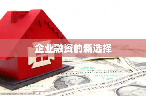 北投企业融资的新选择