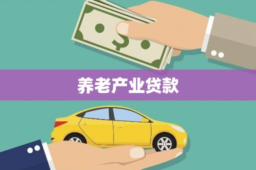 北投养老产业贷款