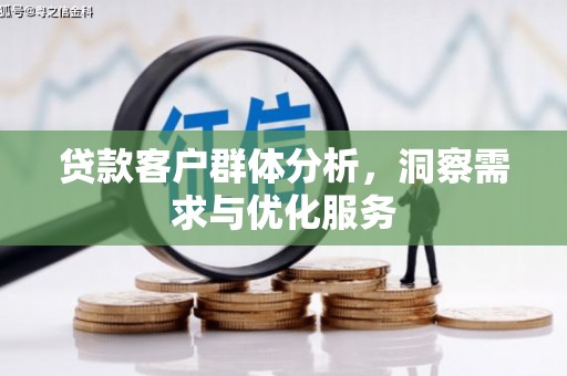 北投贷款客户群体分析，洞察需求与优化服务